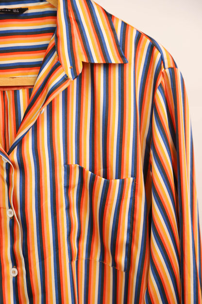 Chemise rayée Zara Taille M