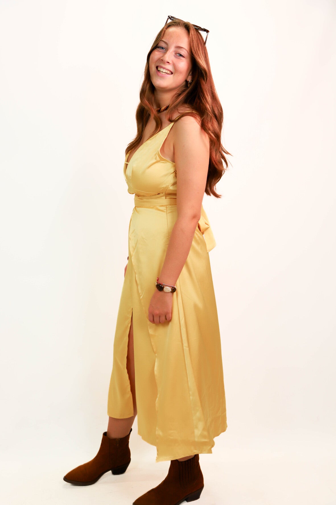 Robe jaune Amylynn Taille M - NEUF