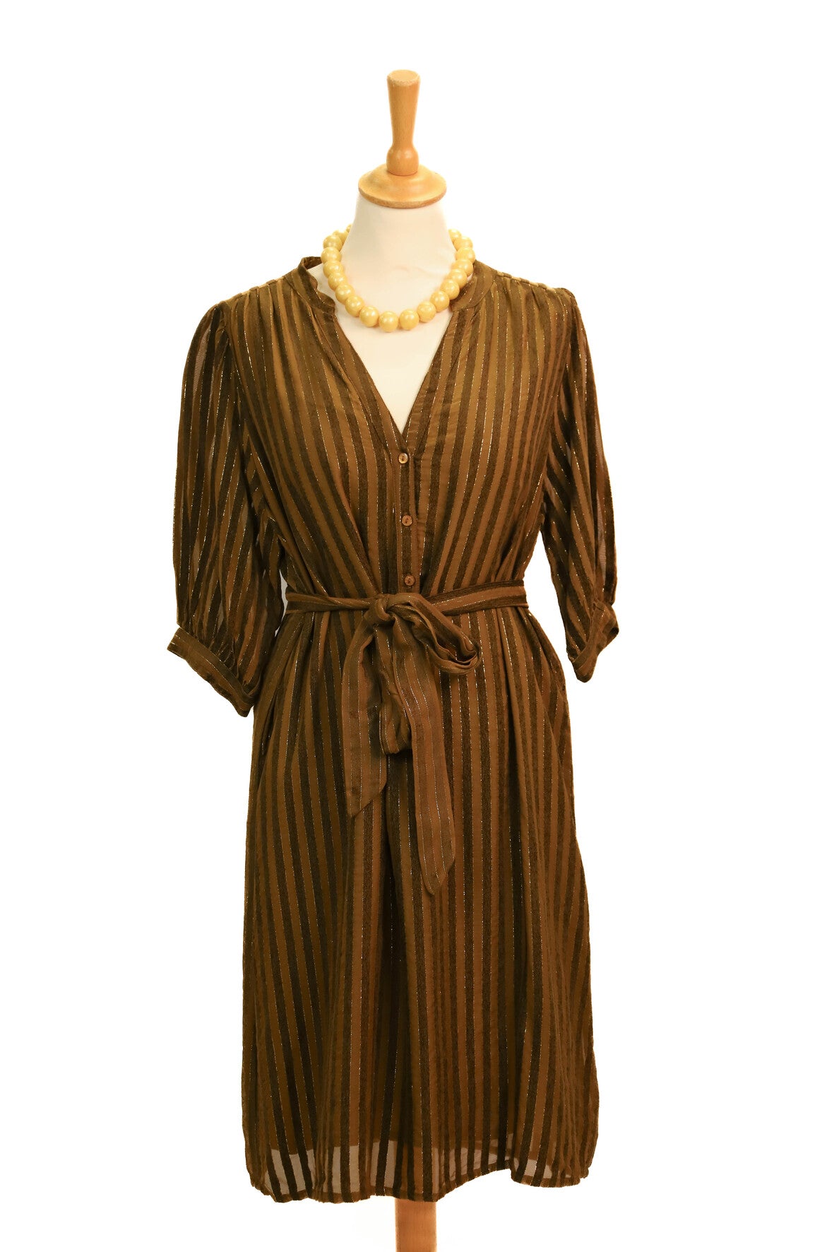 Robe kaki La Petite Etoile Taille S