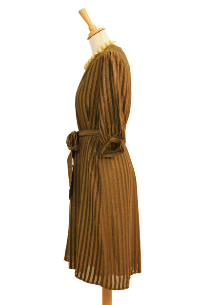 Robe kaki La Petite Etoile Taille S