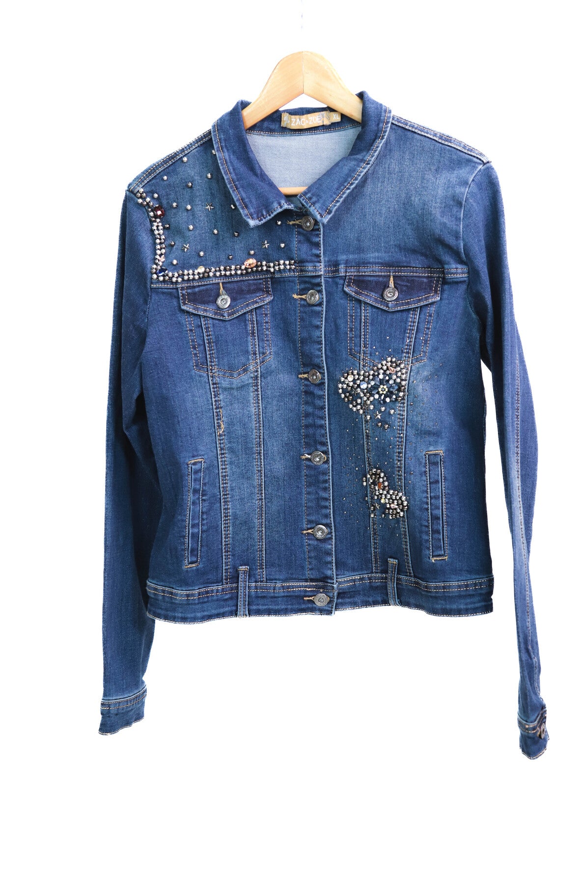 Veste bleue Zac & Zoe Taille XL - NEUF