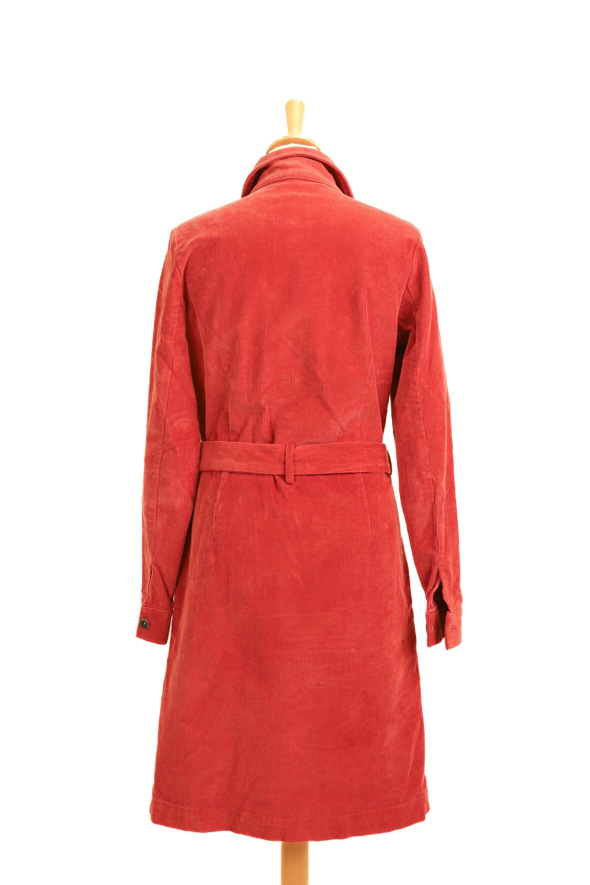 Robe en velours côtelé rouge Garcia Taille S