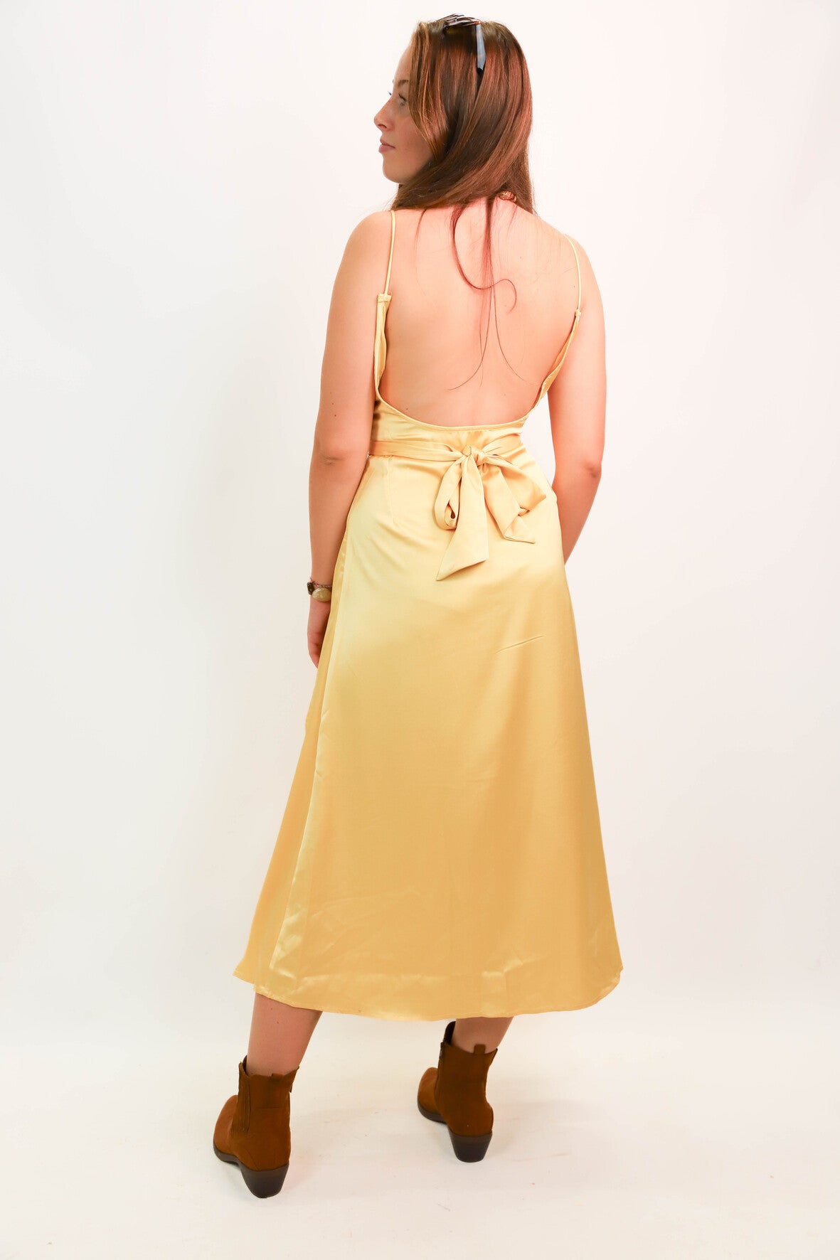 Robe jaune Amylynn Taille M - NEUF