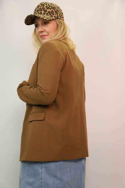 Veste blazer Marron Zara Taille M