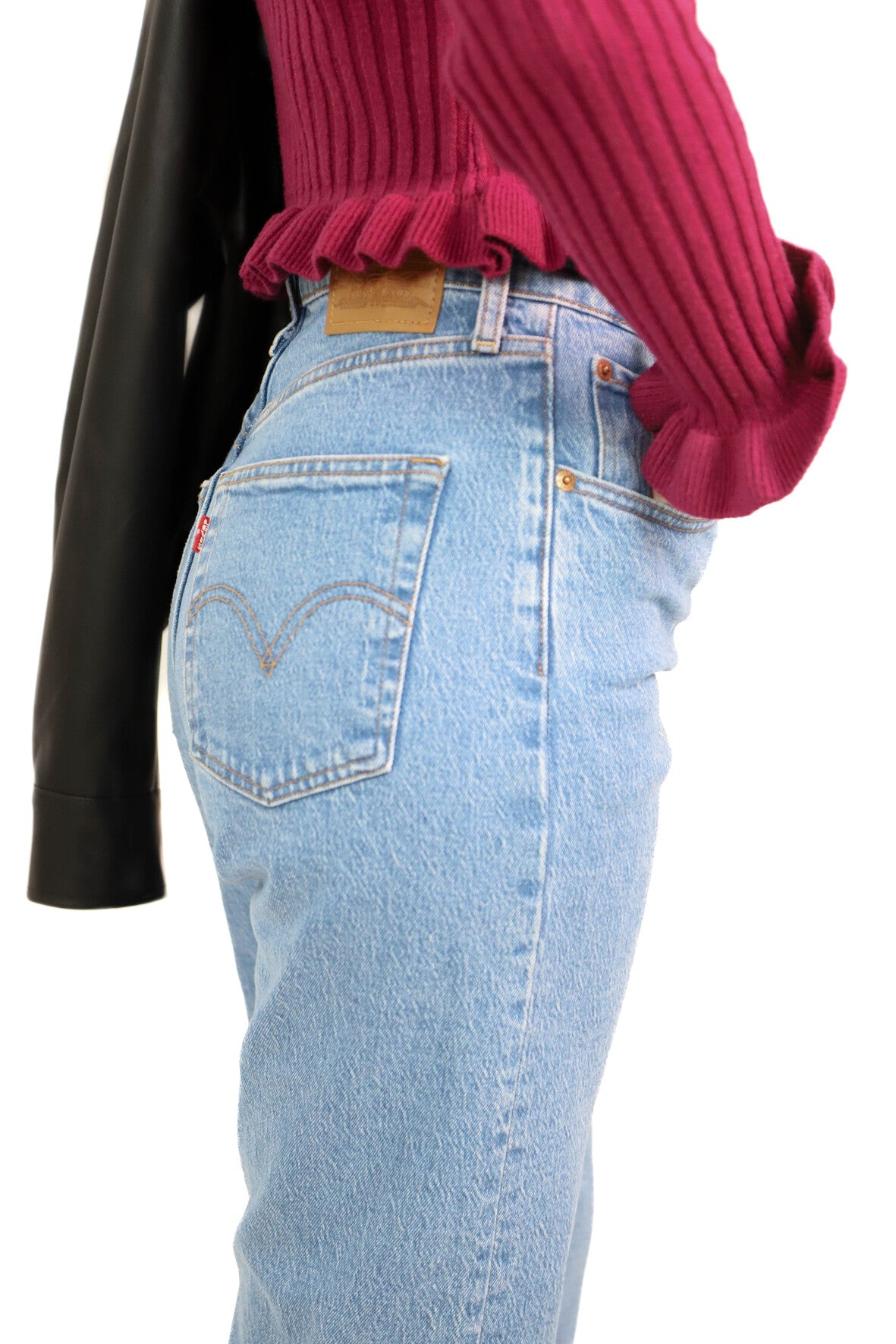 Jean bleu ribcage straight Levis Taille S