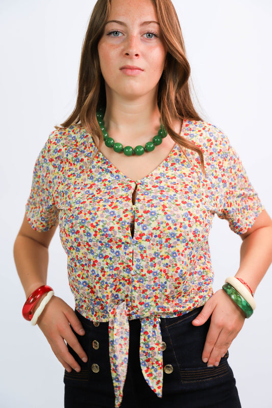 Chemisier fleuri Only Taille M