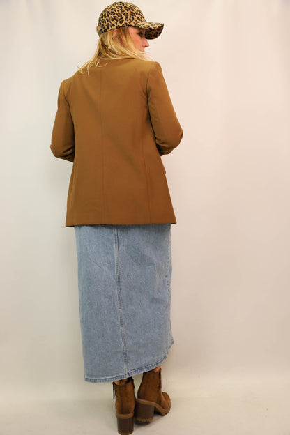 Veste blazer Marron Zara Taille M