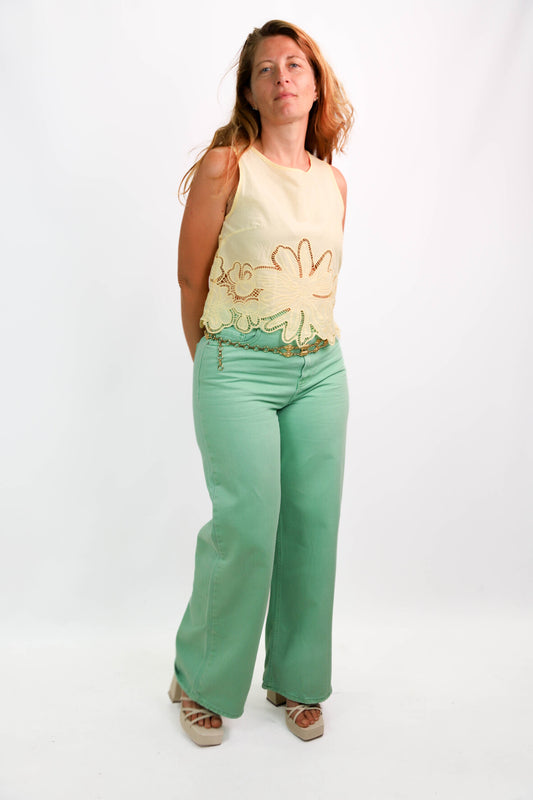 Jean vert Pimkie Taille L