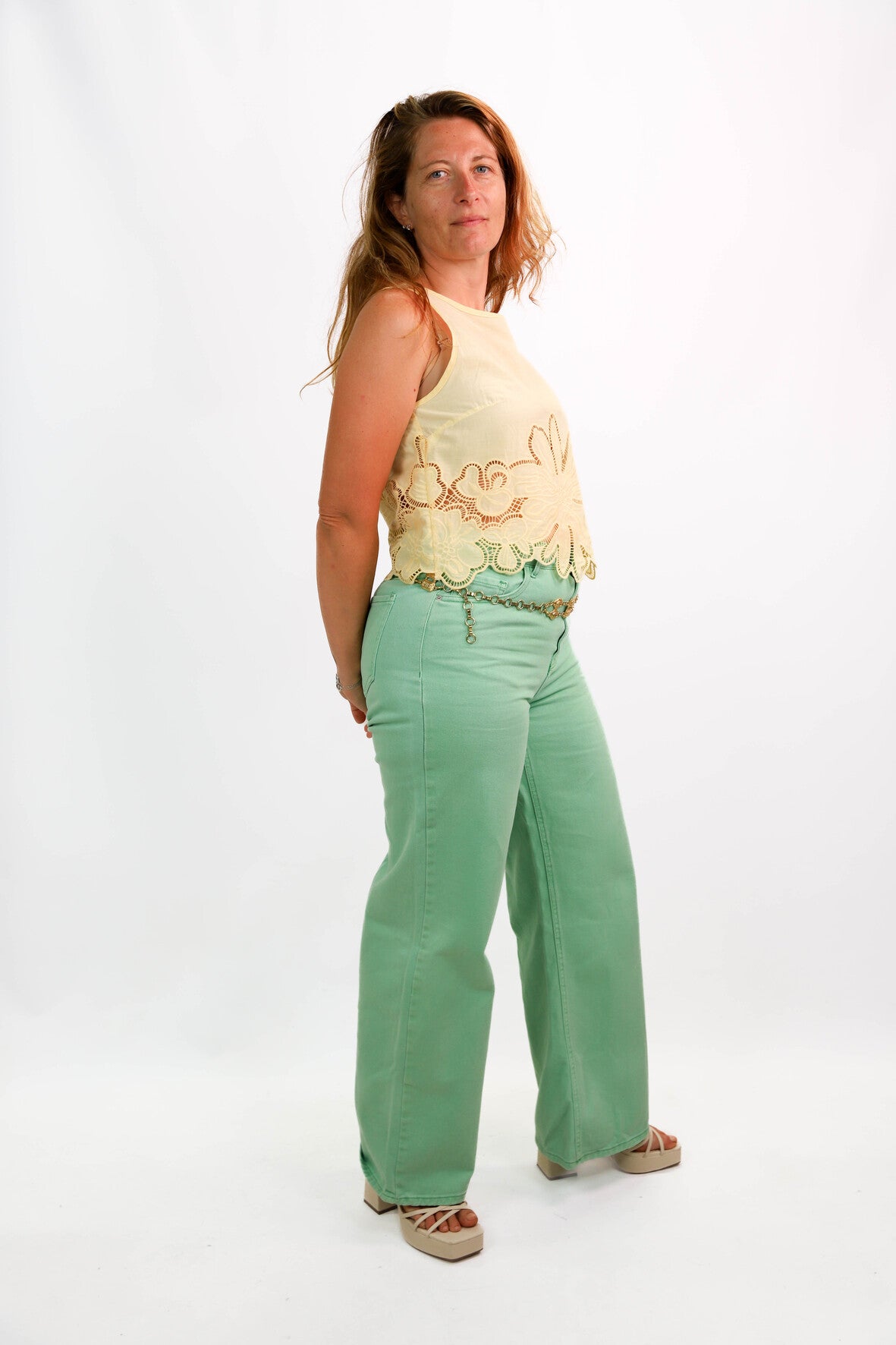 Jean vert Pimkie Taille L