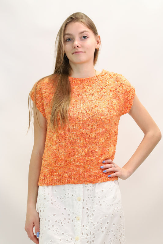 Pull orange Taille S
