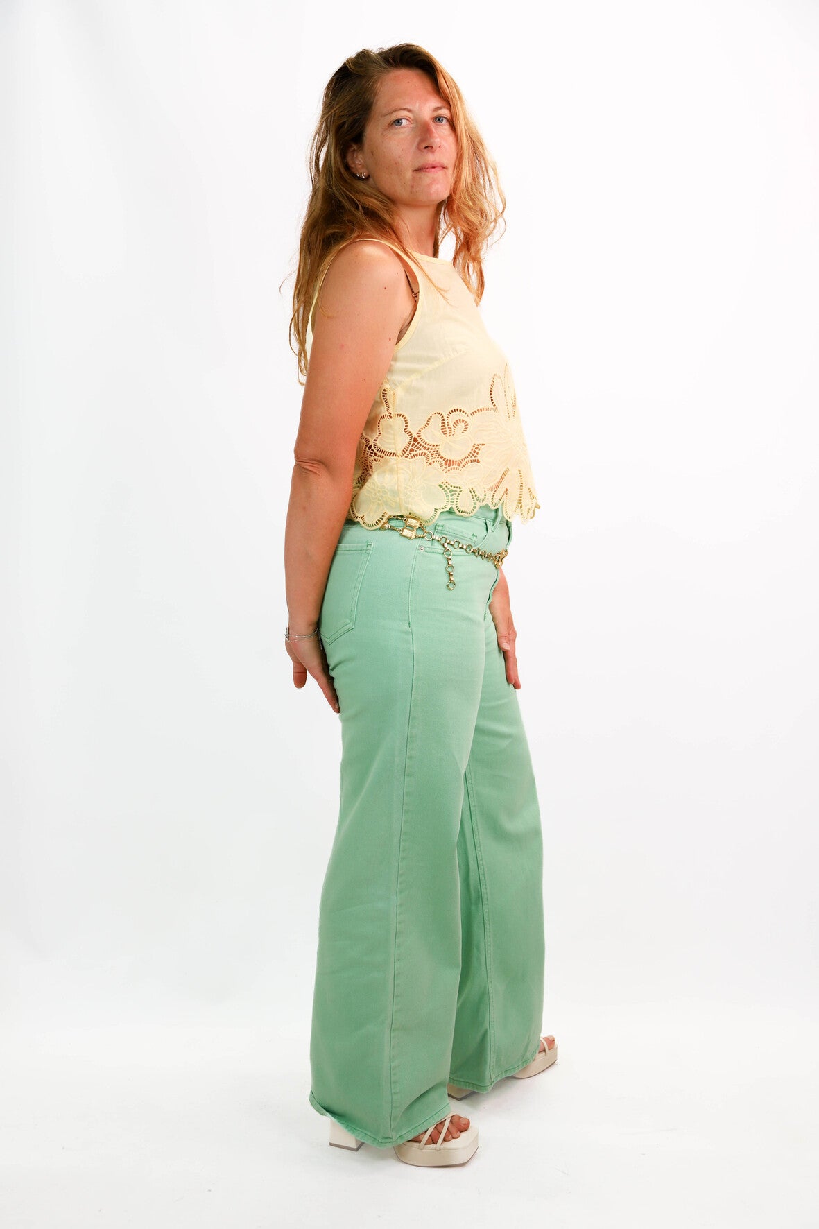 Jean vert Pimkie Taille L