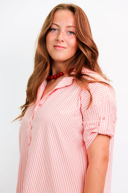 Robe rayée rose Lili Sidoni Taille XS