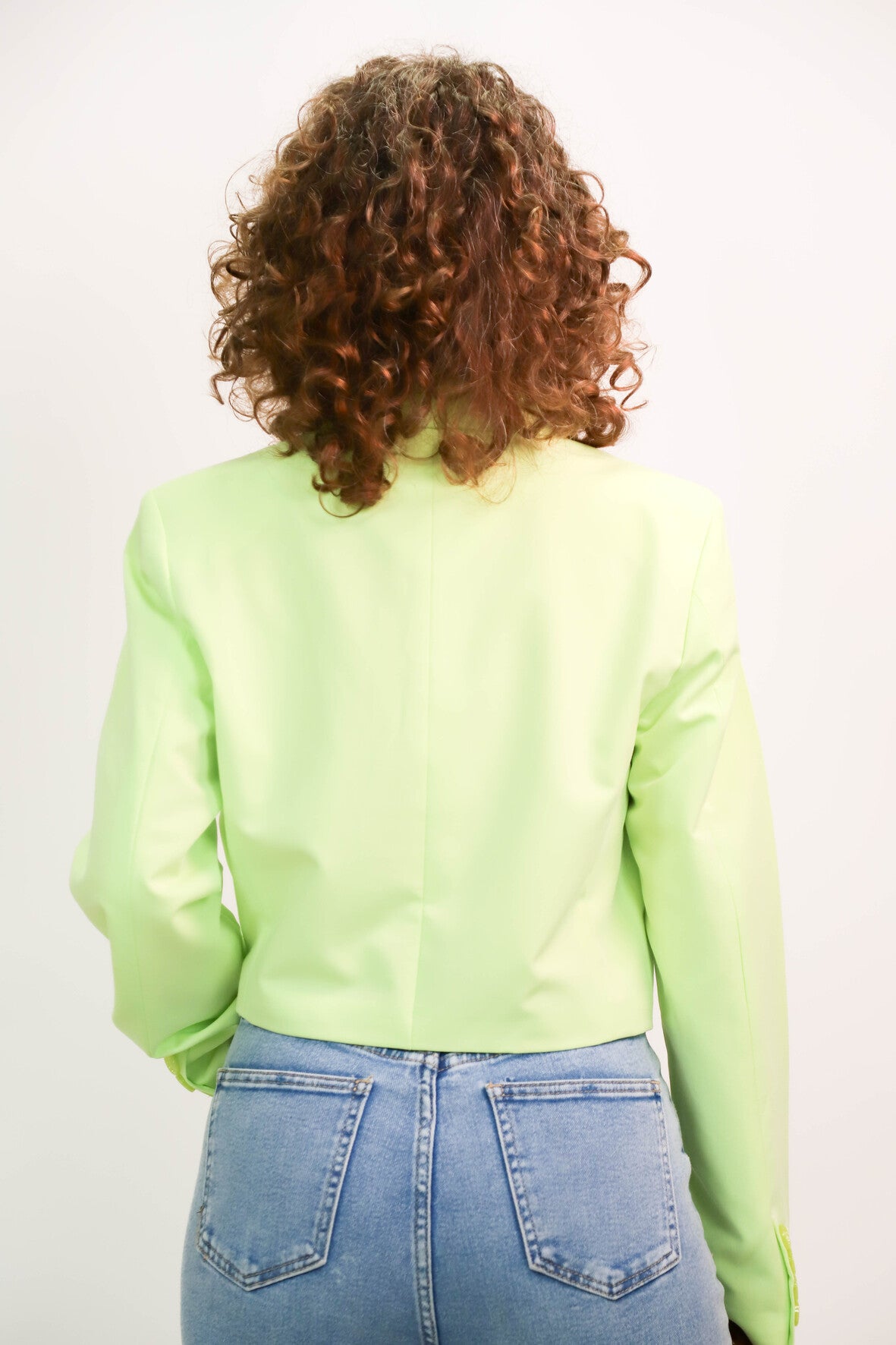 Veste blazer vert fluo FB Sister Taille S