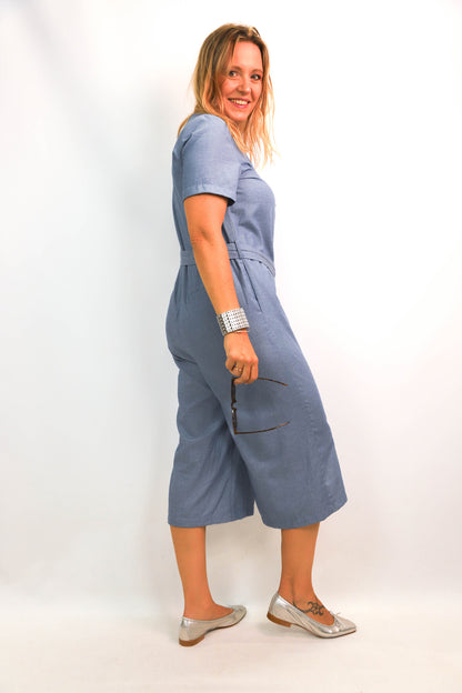 Combi pantalon bleue Orfeo Taille L