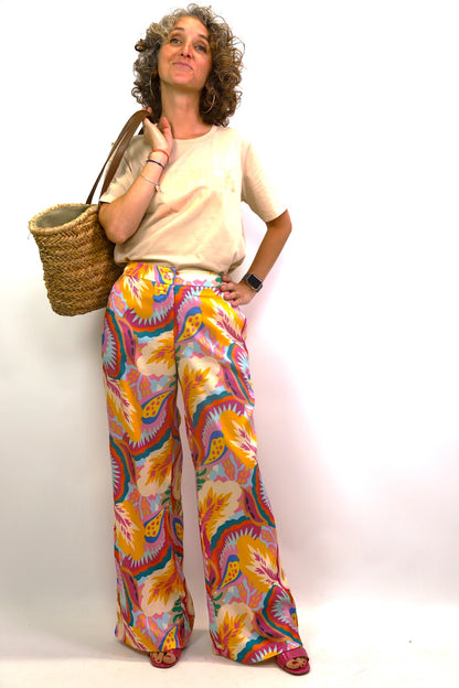 Pantalon fluide Vie ta Vie Taille S - NEUF