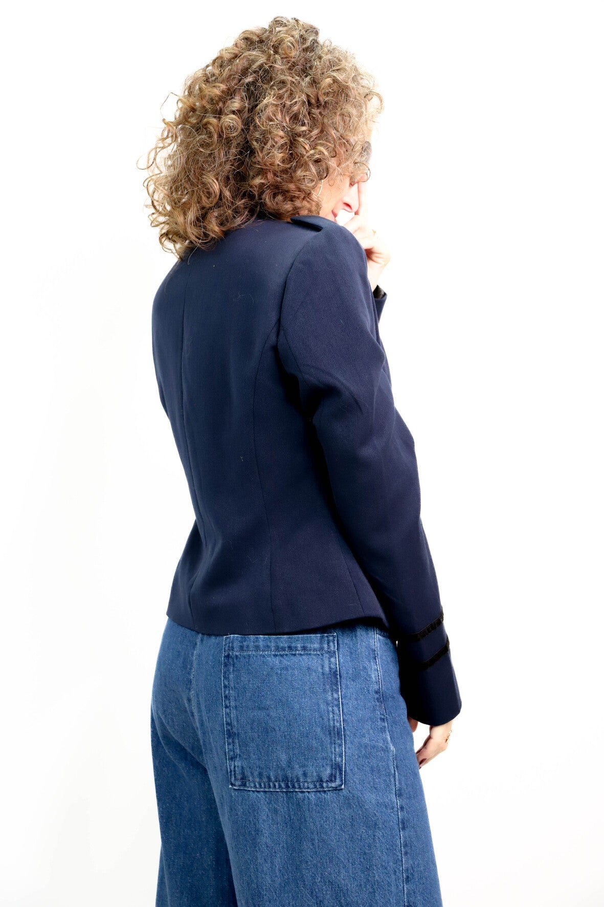 Veste napoléon bleue Cache Cache Taille S