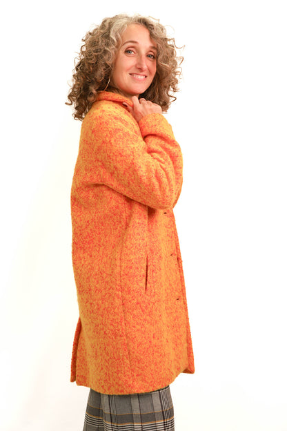 Manteau orange Surkana Taille M