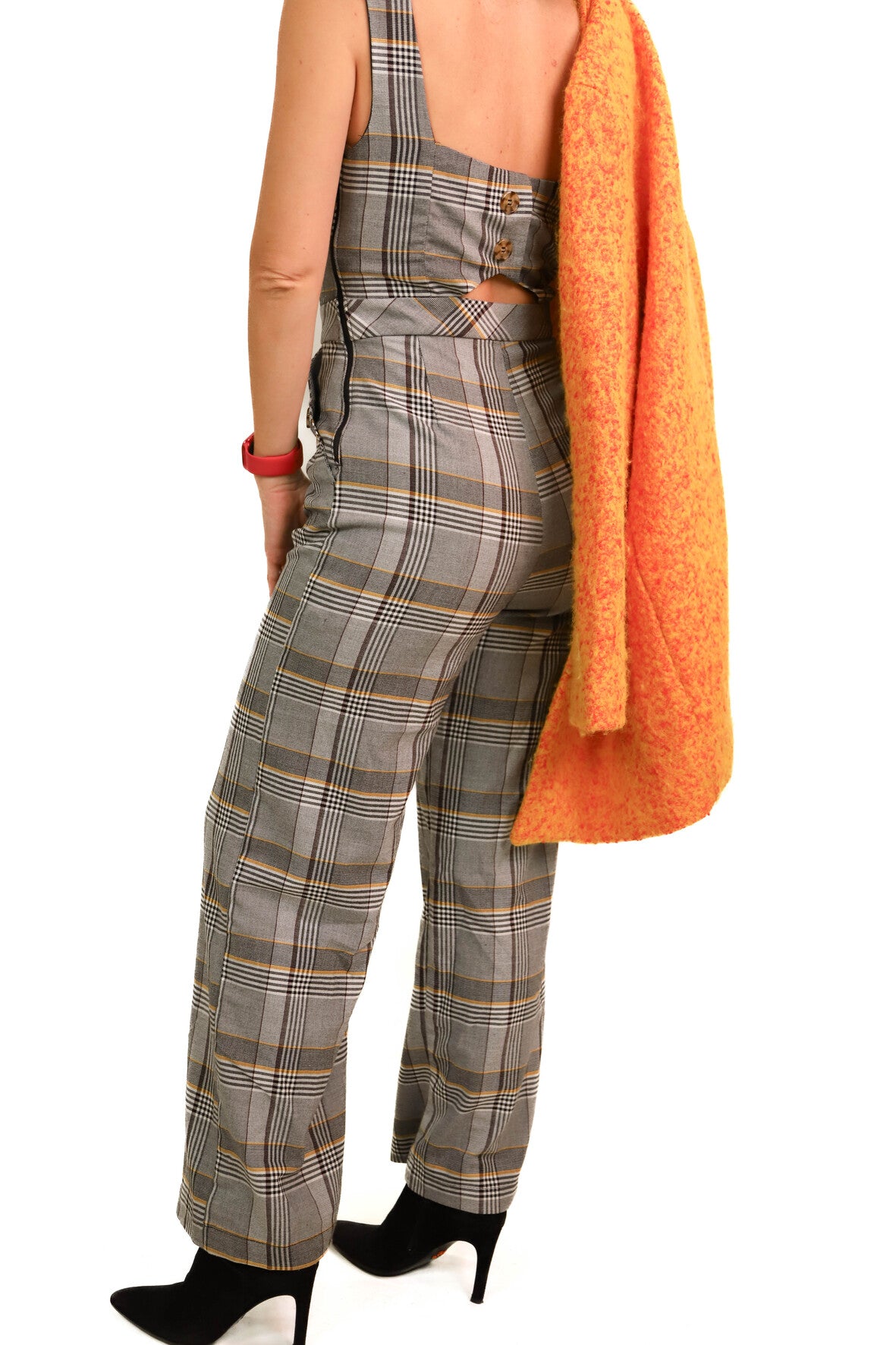 Combi pantalon à carreaux Tally Weijl Taille S
