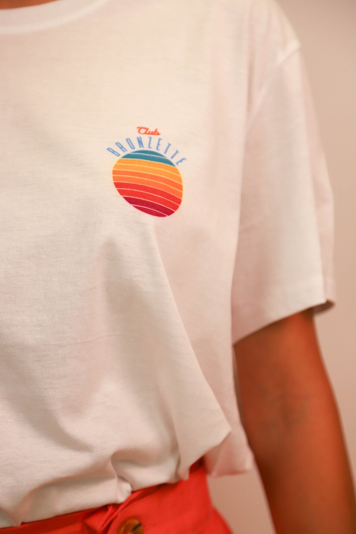 T-Shirt mixte Club Bronzette Sunset, Taille S - M - L - XL