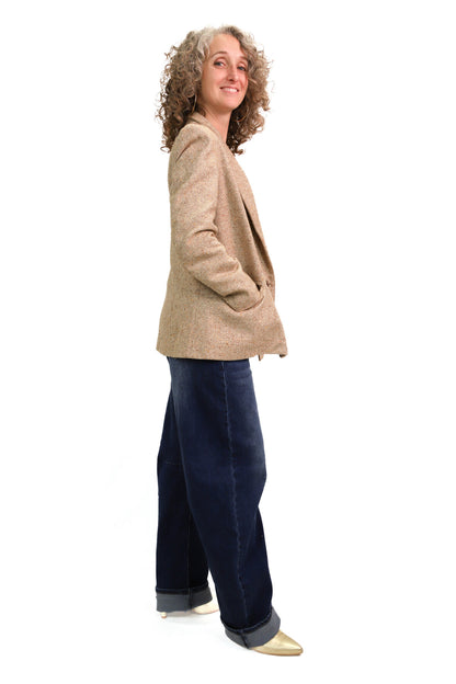 Jean ballon bleu Nina Carter Taille M - NEUF