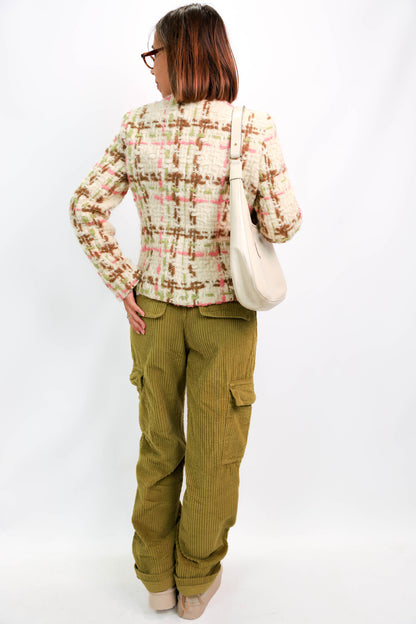 Pantalon cargo vert olive Pimkie Taille S