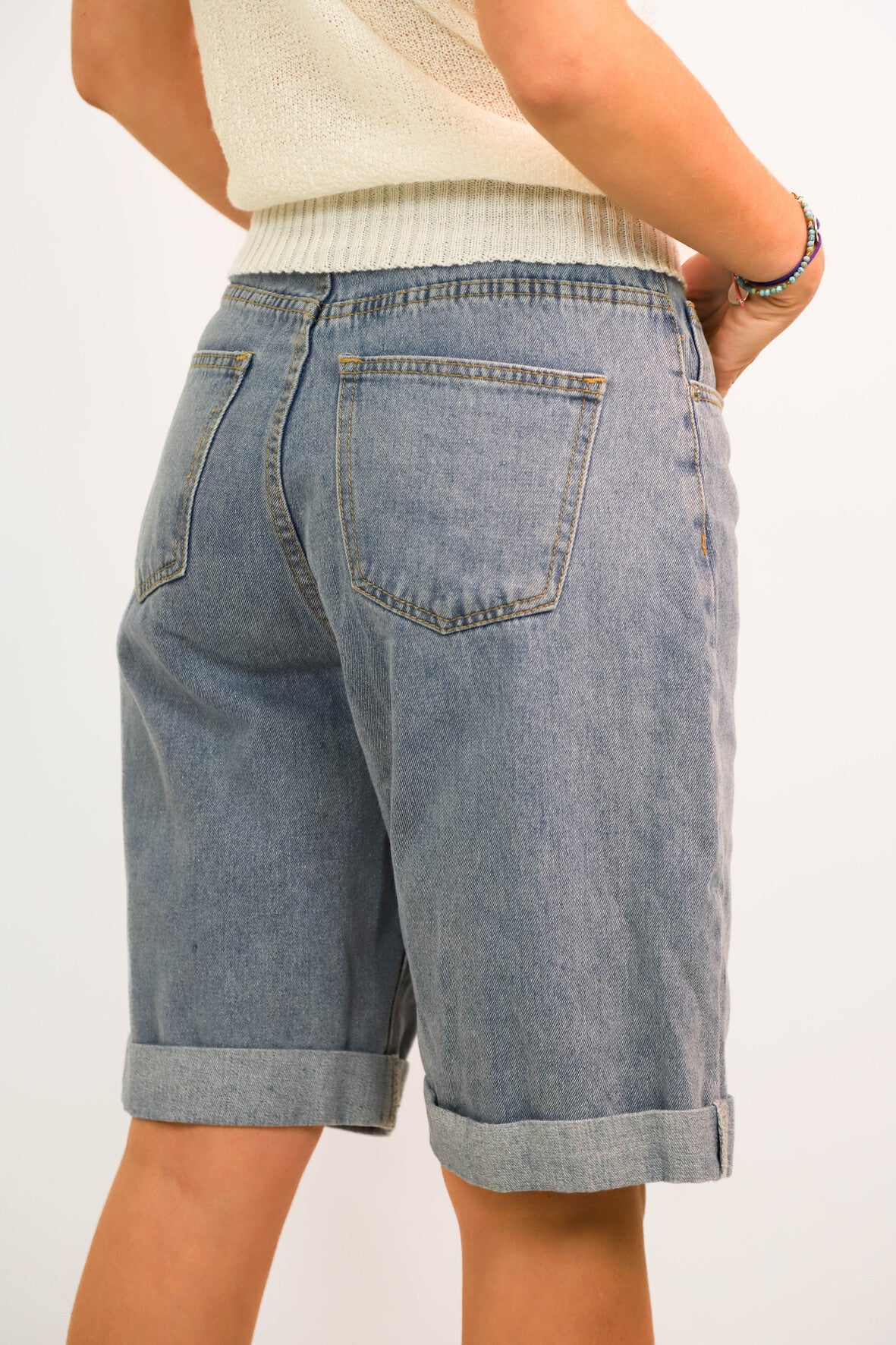 Short long bleu Pretty Little Things Taille S