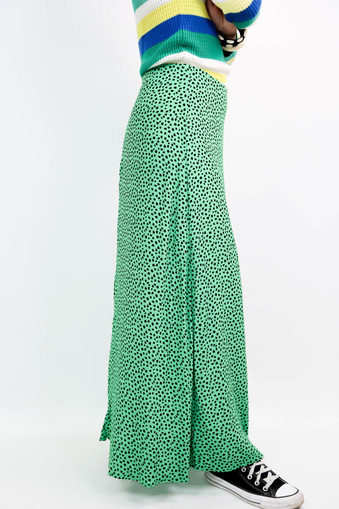 Jupe verte La Halle Taille S