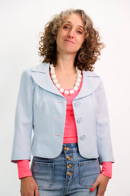 Veste rayée Talbots Petites Taille M