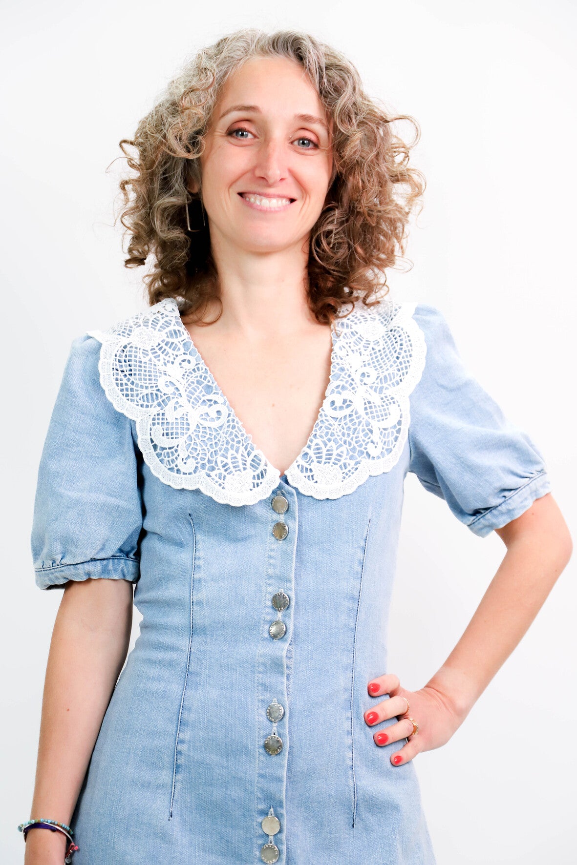 Robe en bleue Nafnaf Taille XS