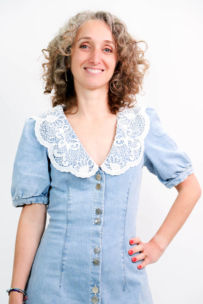 Robe en bleue Nafnaf Taille XS