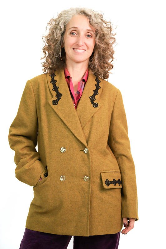 Manteau vert olive Taille M