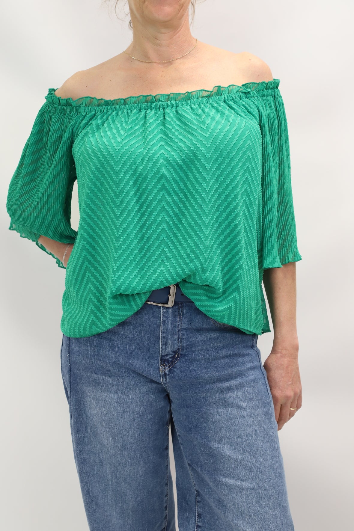 Blouse verte Naf Naf Taille M