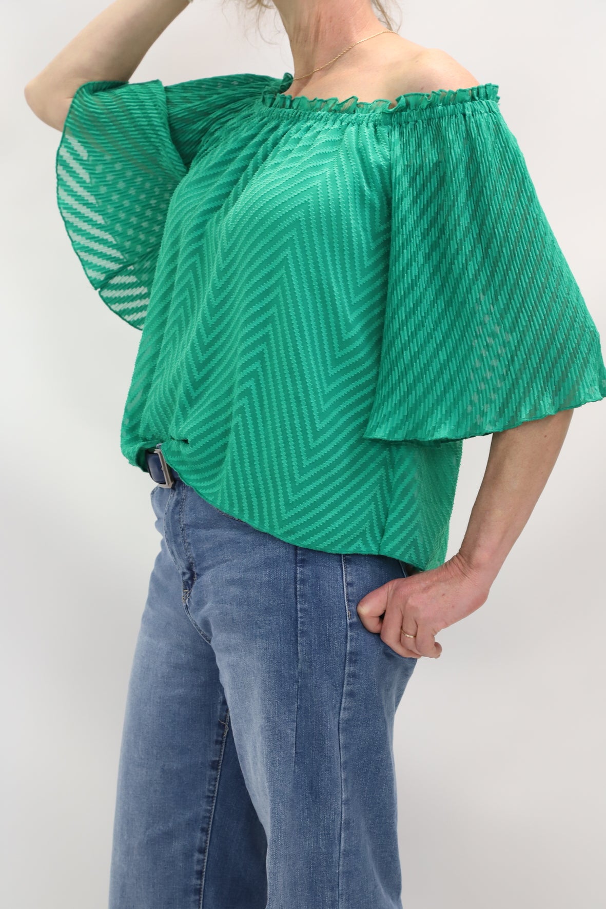 Blouse verte Naf Naf Taille M