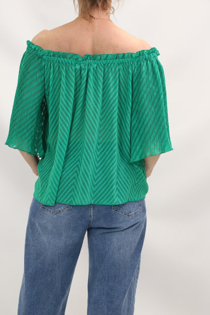 Blouse verte Naf Naf Taille M