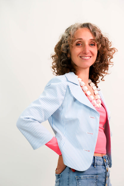 Veste rayée Talbots Petites Taille M