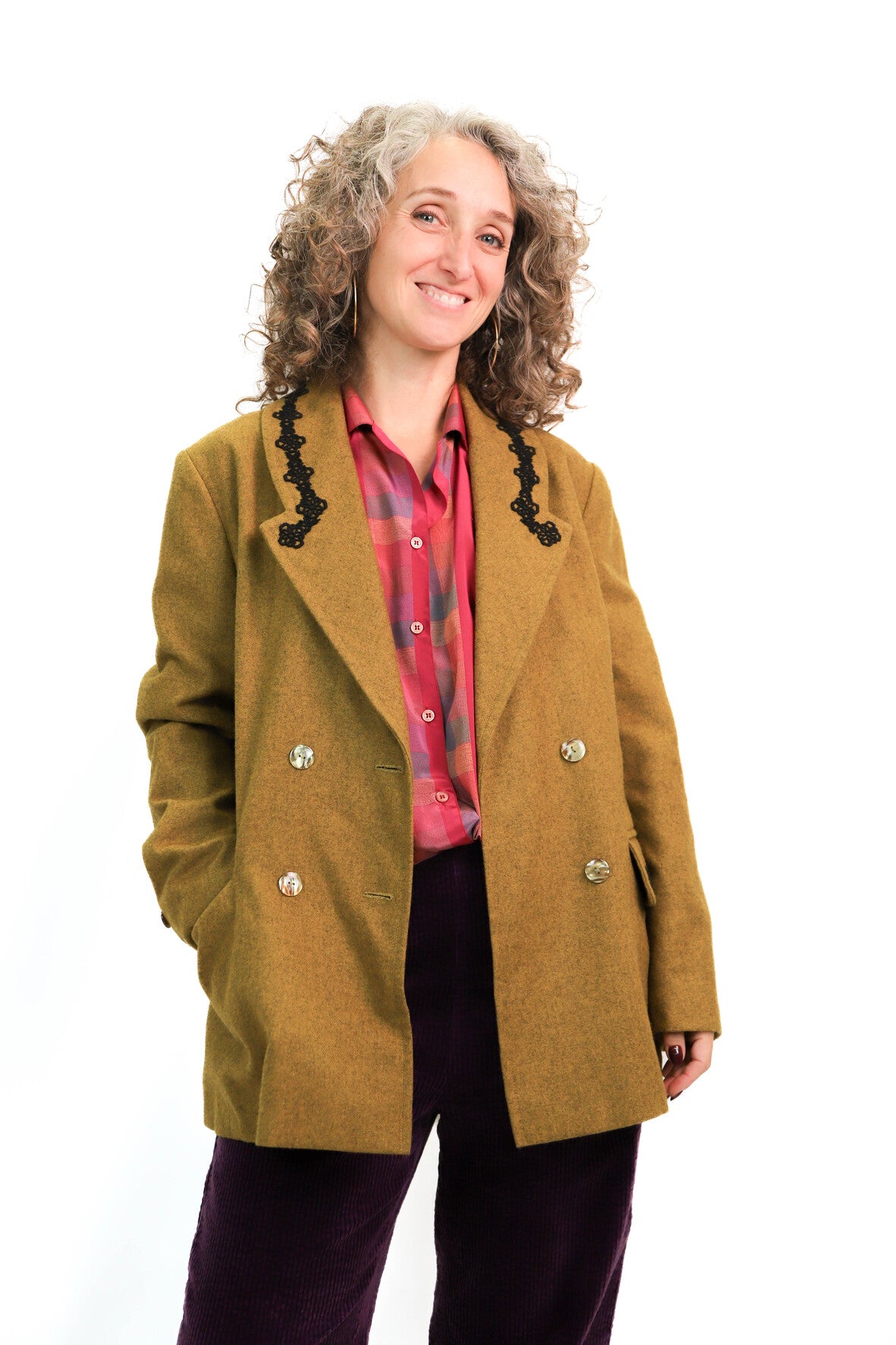 Manteau vert olive Taille M