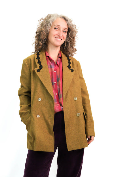 Manteau vert olive Taille M