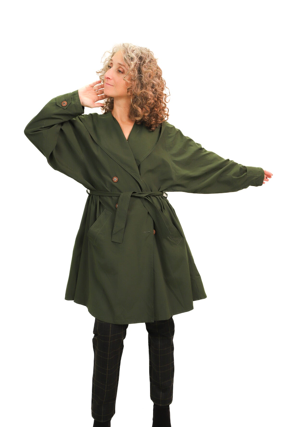 Veste à capuche verte Burton Taille S