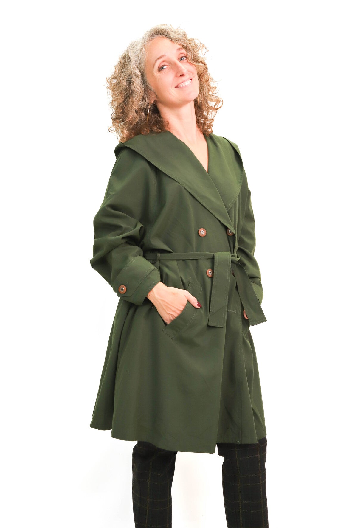 Veste à capuche verte Burton Taille S