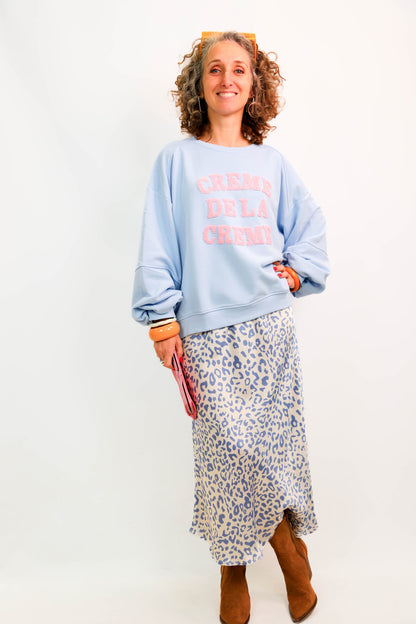 Sweat bleu Made in Italy Taille Unique - NEUF