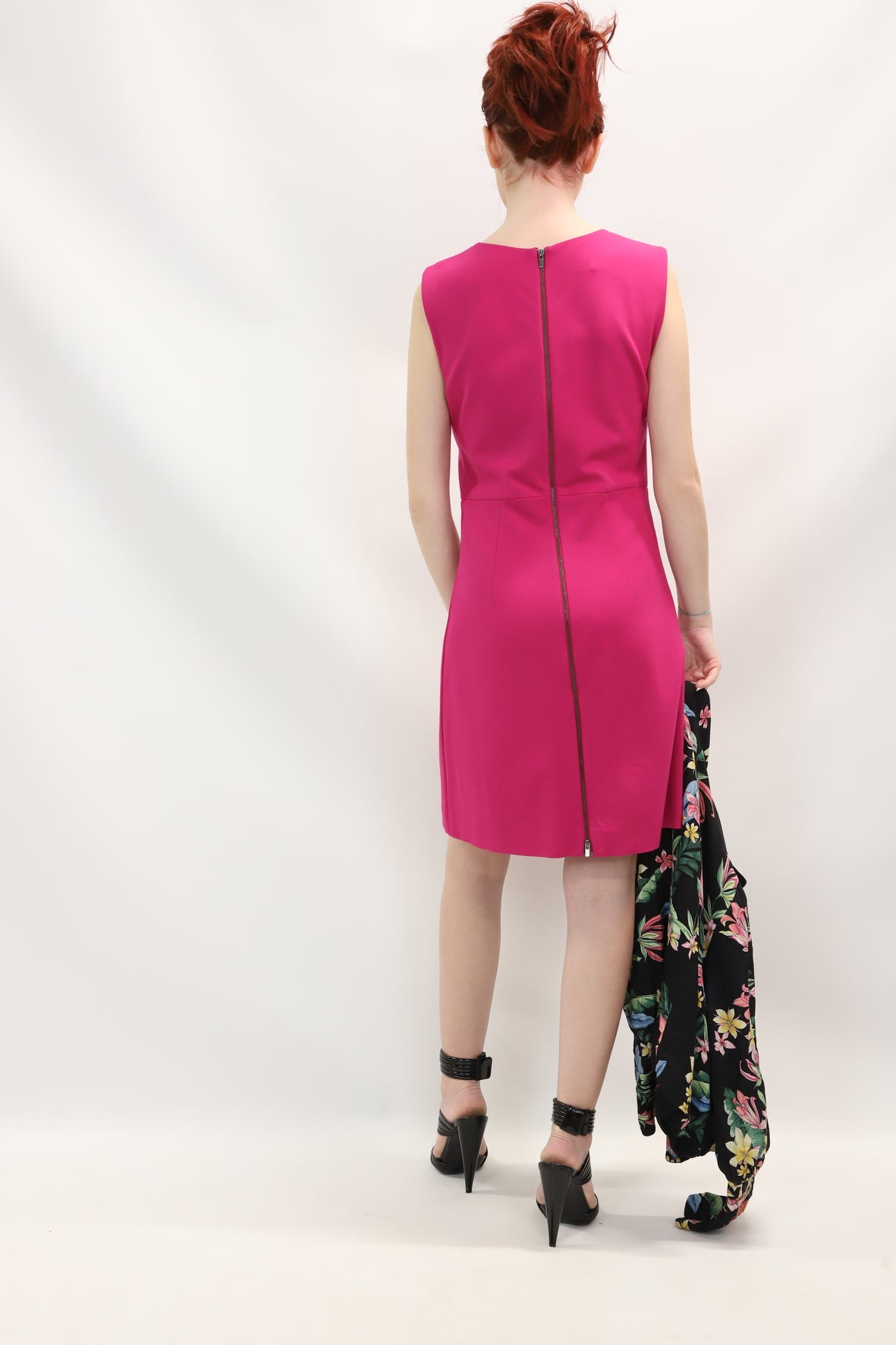 Robe fushia Diane von Furstenberg Taille S - NEUF