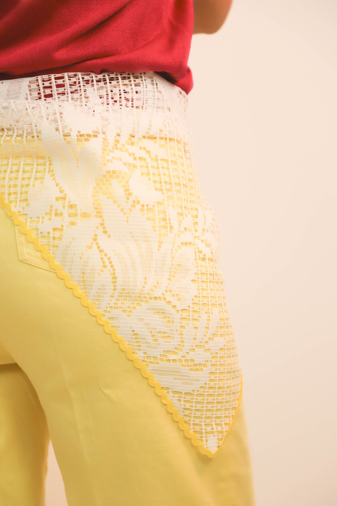 Bandana en dentelle Fringuette La Ligne - Jolie Mantille