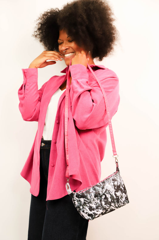 Surchemise rose fuschia Zara Taille S