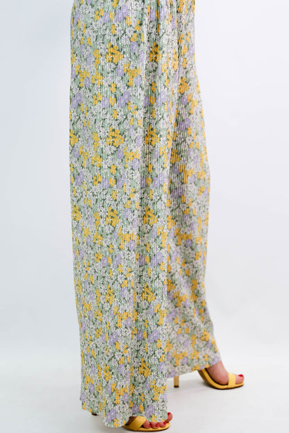 Pantalon fleuri BZB Taille XS