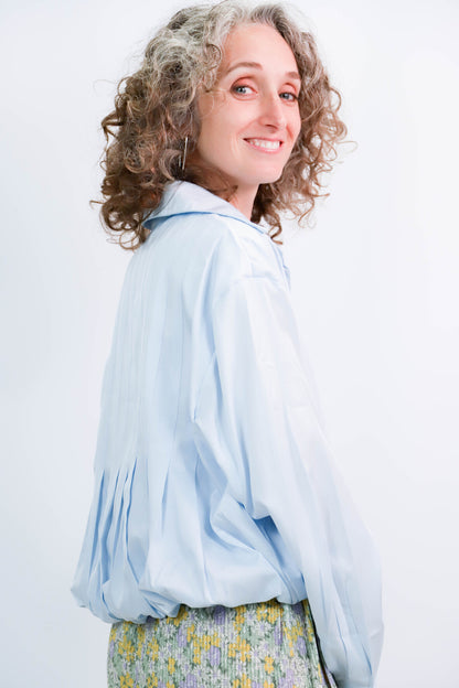Chemise bleu Aïcha Taille S - NEUF