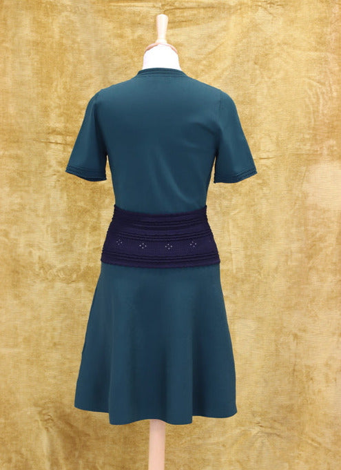 Robe verte Sandro Taille M - NEUF
