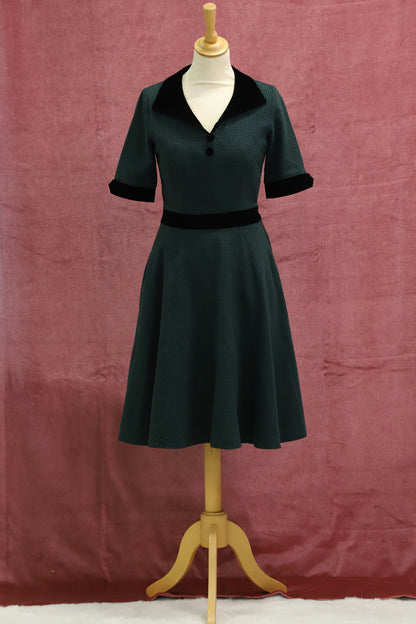 Robe verte Banned Apparel Taille XS
