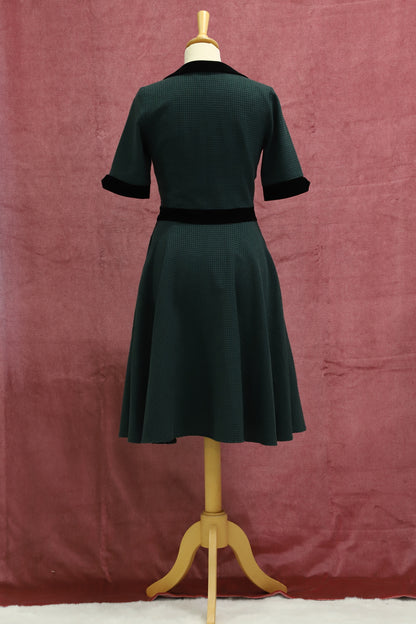 Robe verte Banned Apparel Taille XS
