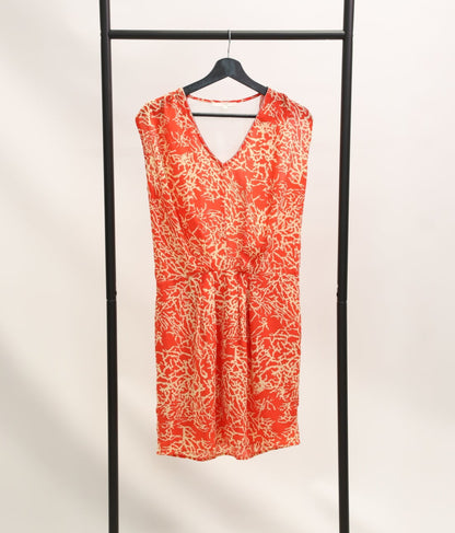 Robe Orange estivale Ange taille XS