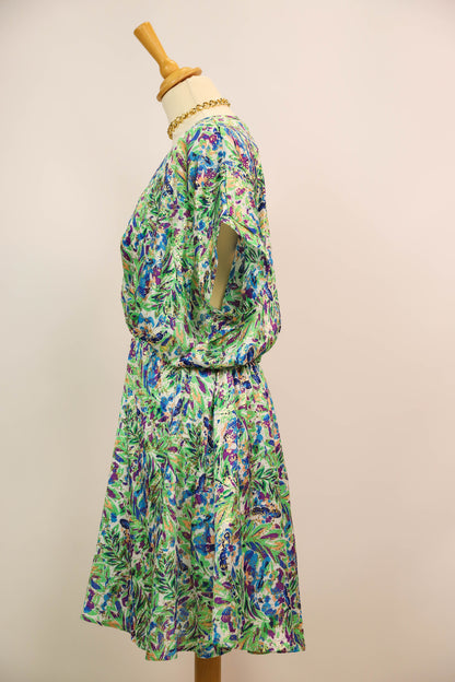 Robe verte et dorée MC Lorene Taille M